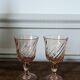 Two small Rosaline glasses