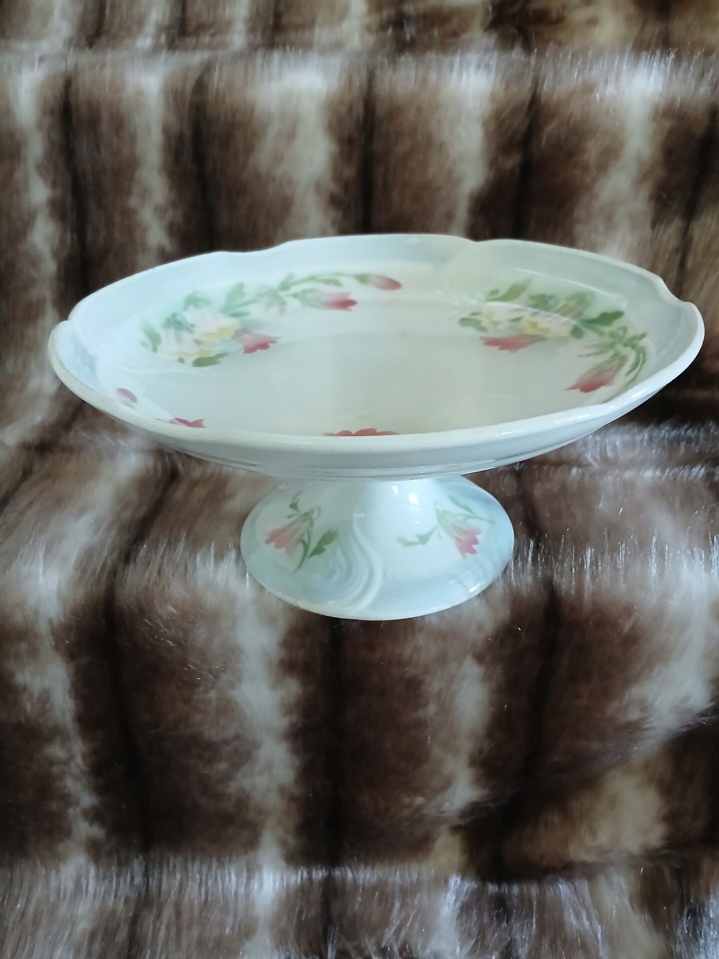 Antique compote dish "Grand dépôt Paris"