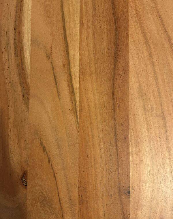 Acacia wood dining table - 203x102cm - Very good condition