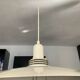Suspension soucoupe Happy Light Holland années 80