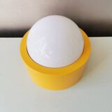 Vintage yellow ceiling lamp/table lamp, 80s