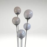 Stilnovo Alberello Floor Lamp, 1960s, White Metal & Marble Base