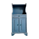 Parisian buffet in blue wood