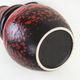 Monumental Fat Lava ceramic vase in black and red, West Germany, 1970s