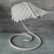 Lampe feuille métal