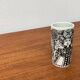 Vase Flora danois du milieu du siècle par Bjørn Wiinblad pour Nymölle Denmark, années 1960
