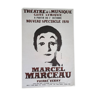 Original poster Mime Marceau