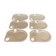 Set of 6 plates Villeroy and Boch form painter's palette