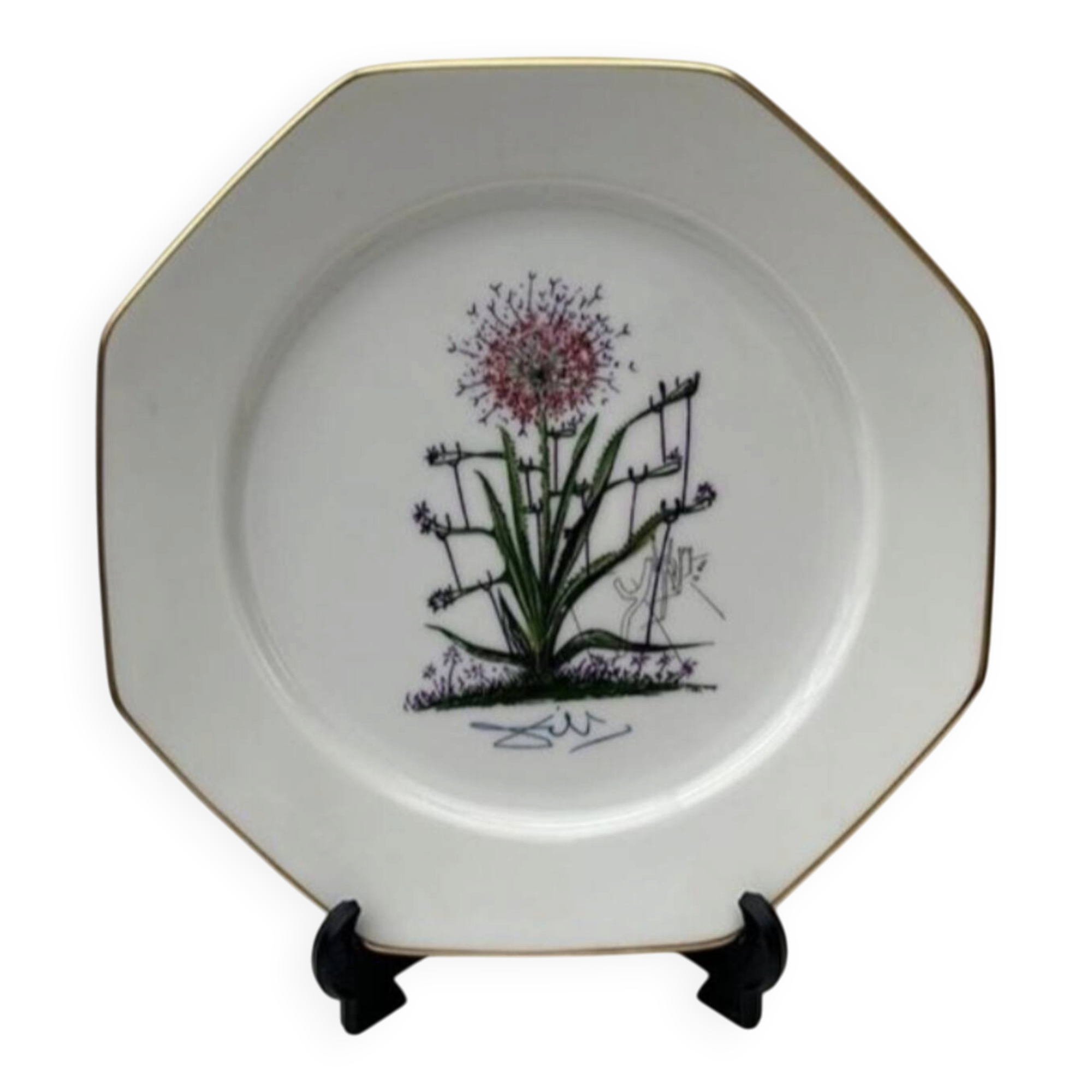 Royal Copenhagen Plate Salvador Dali Limited Edition Number 7