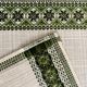 10 serviettes de table vintage 1970