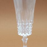 Crystal flute from Arques model "Tuilerie"