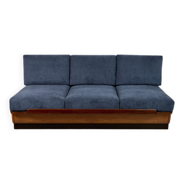 Art Déco sofabed by Jindřich Halabala for UP Závody, 1950s, Czechoslovakia