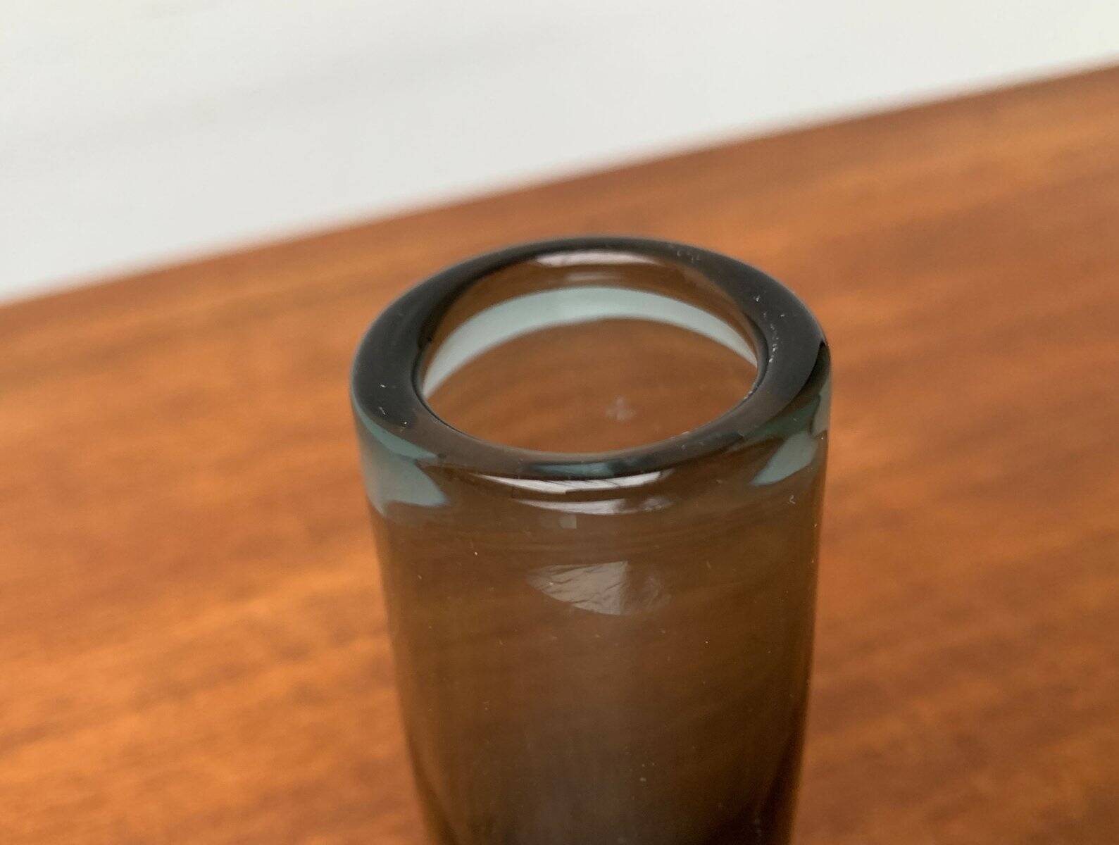 Glass vase from the Danish Labrador series by Per Lütken for Holmegaard, 1950s.