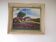 Old country landscape painting