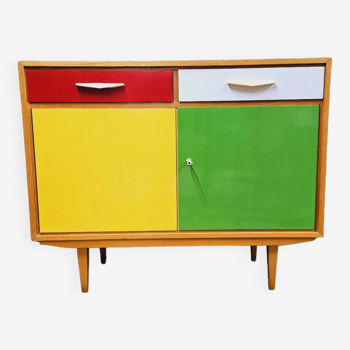 Small vintage sideboard in 80's color