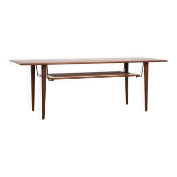 Midcentury Danish Coffee Table in Teak by Peter Hvidt & Orla Mølgaard