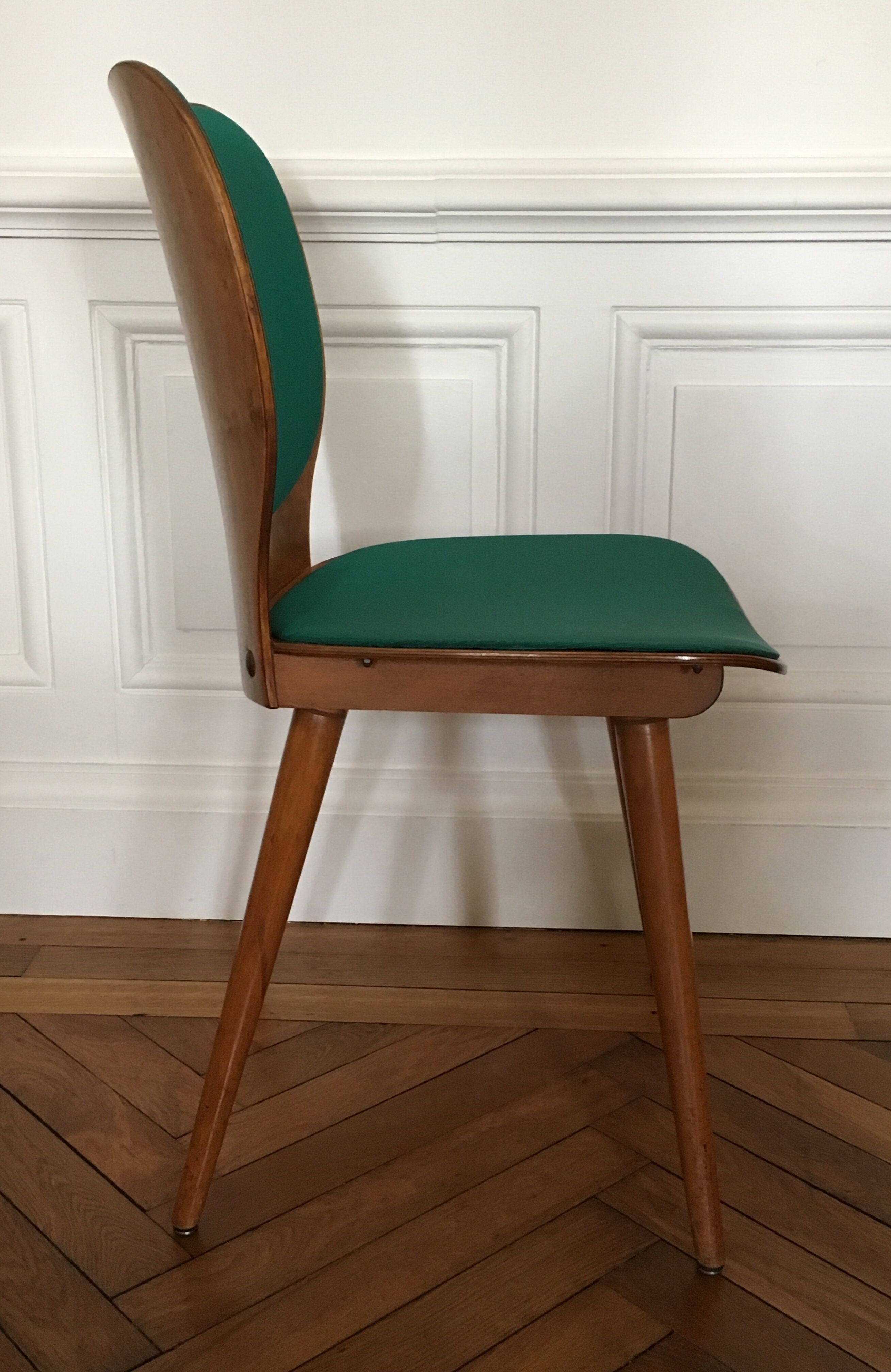 Set of 4 chairs 50s