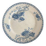 Royat Sarreguemines iron earth plate