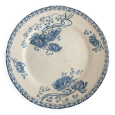 Assiette terre de fer Royat Sarreguemines