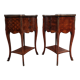 Paire de tables de chevet kingwood c1920
