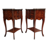 Paire de tables de chevet kingwood c1920