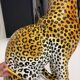 Large Italian ceramic leopard 1970’s