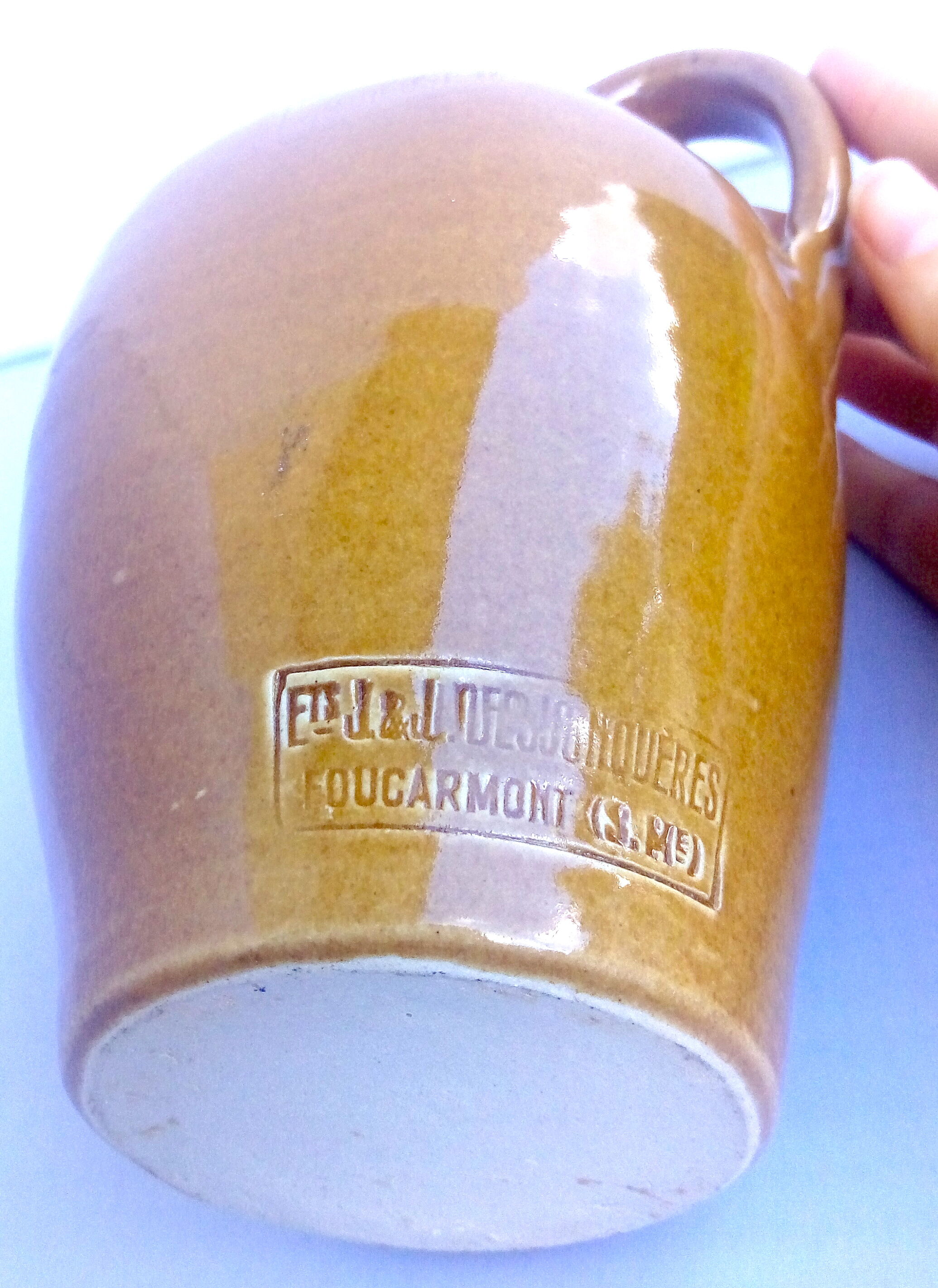 Bottle of sandstone rum from The Desjonquères Distillery