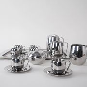 Service à café et à thé, design italien, années 1980, fabriqué en Italie.