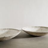 Large Mid Century Low Concrete Planter by Willy Guhl, 1950s