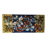 French tapestry canvas finished butterflies LURCAT style