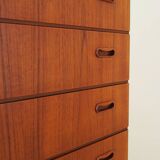 Commode en teck, design danois, années 1970, fabrication : Danemark