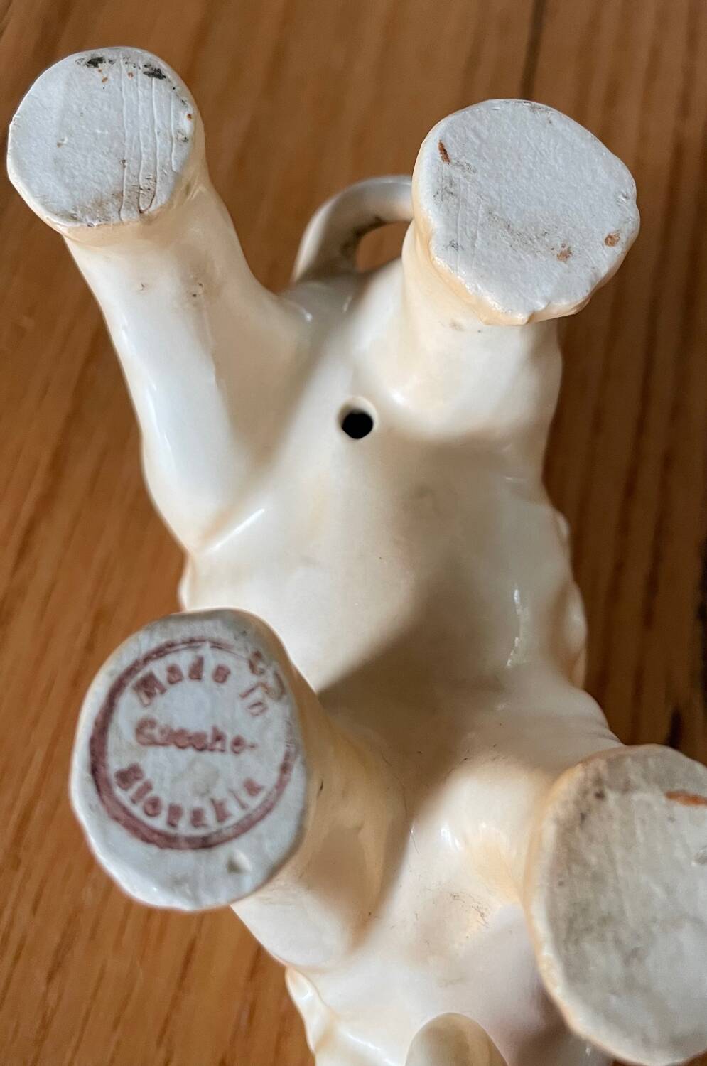 Elephant, ceramic figurine