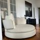 Amoenus Soft round sofa – Maxalto (B&B Italia) – Design Antonio Citte