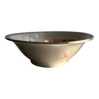 Large salad bowl from the Onnaing harvest collection, iron earth