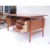 Bureau vintage scandinave en teck danois années 60