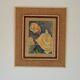 Original Mid Century Swedish Oil on Canvas – “Roses” by Hans Ripa