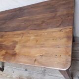 Table d’office L140,5xP80cm XIX° 2 tiroirs