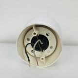 Vintage opaline ball wall lamp from the 60s