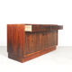 Danish design rosewood sideboard with display cabinet from Brouer, 1960s