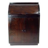 Enfilade des années 1950 avec plateau coulissant en contreplaqué courbé, Tchécoslovaquie