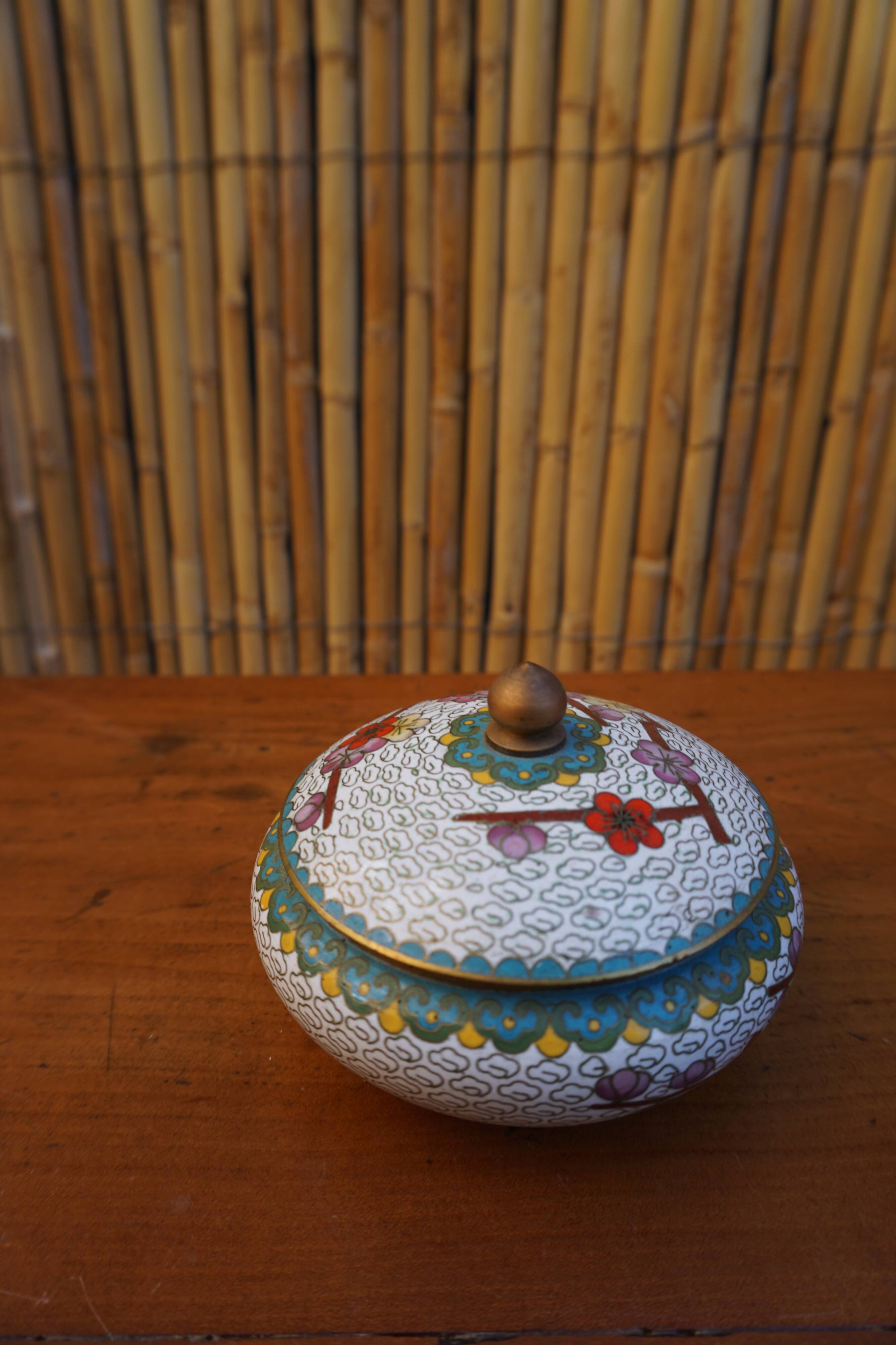 1970s cloisonné box