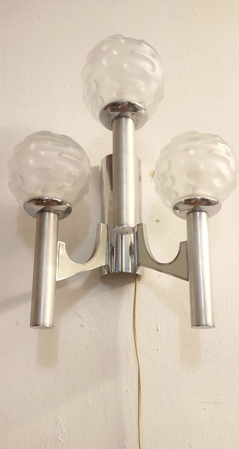 Applique murale Sciolari. Italie, années 1970.