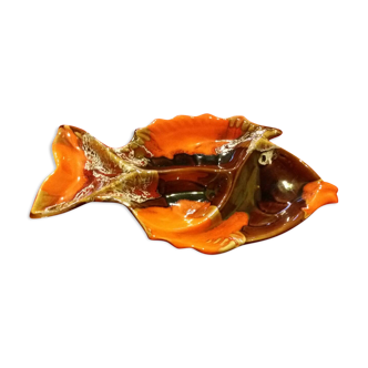 Plat Vallauris en forme poisson