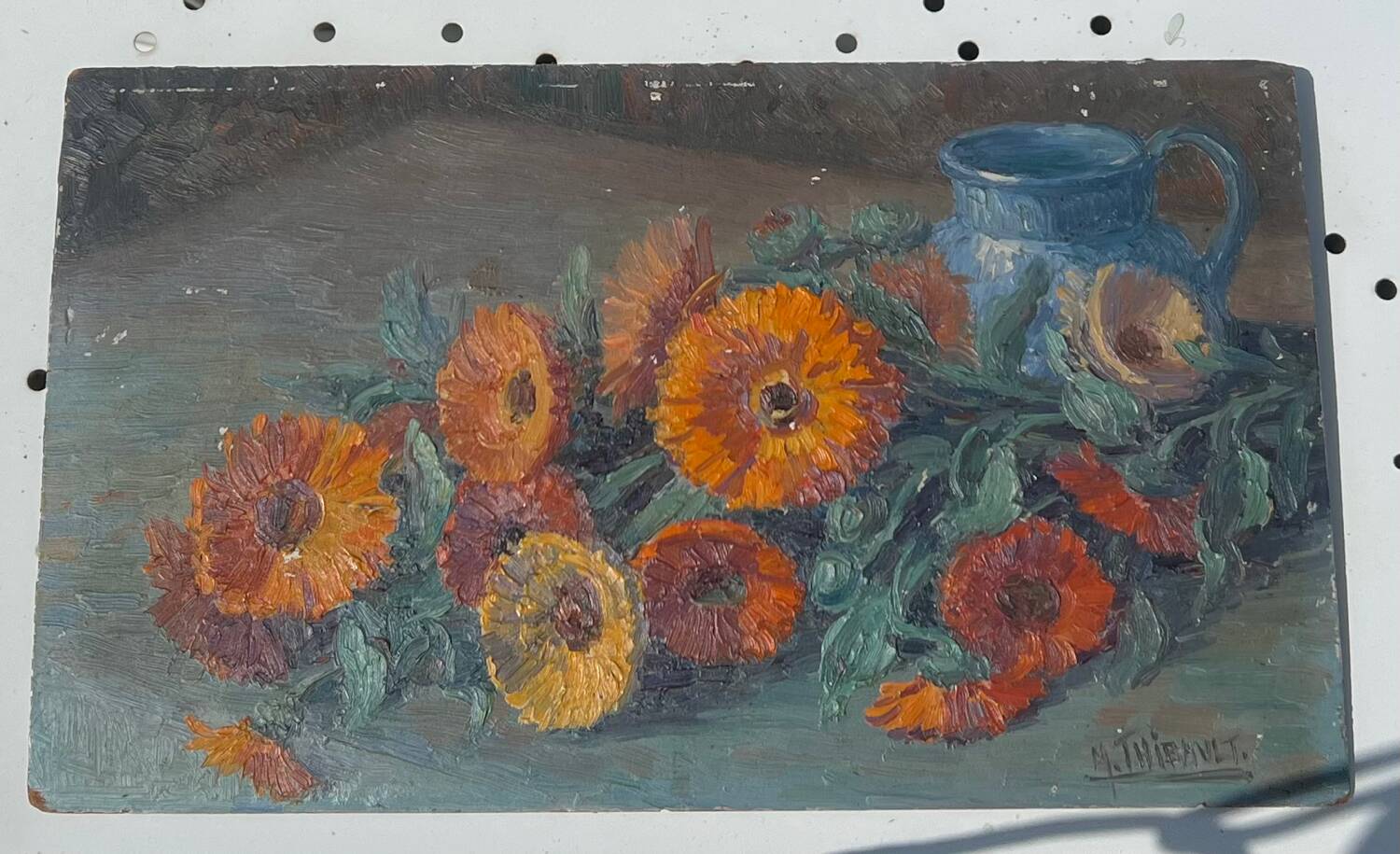 Oil on wood M Thibault