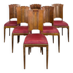 Série de 6 chaises années