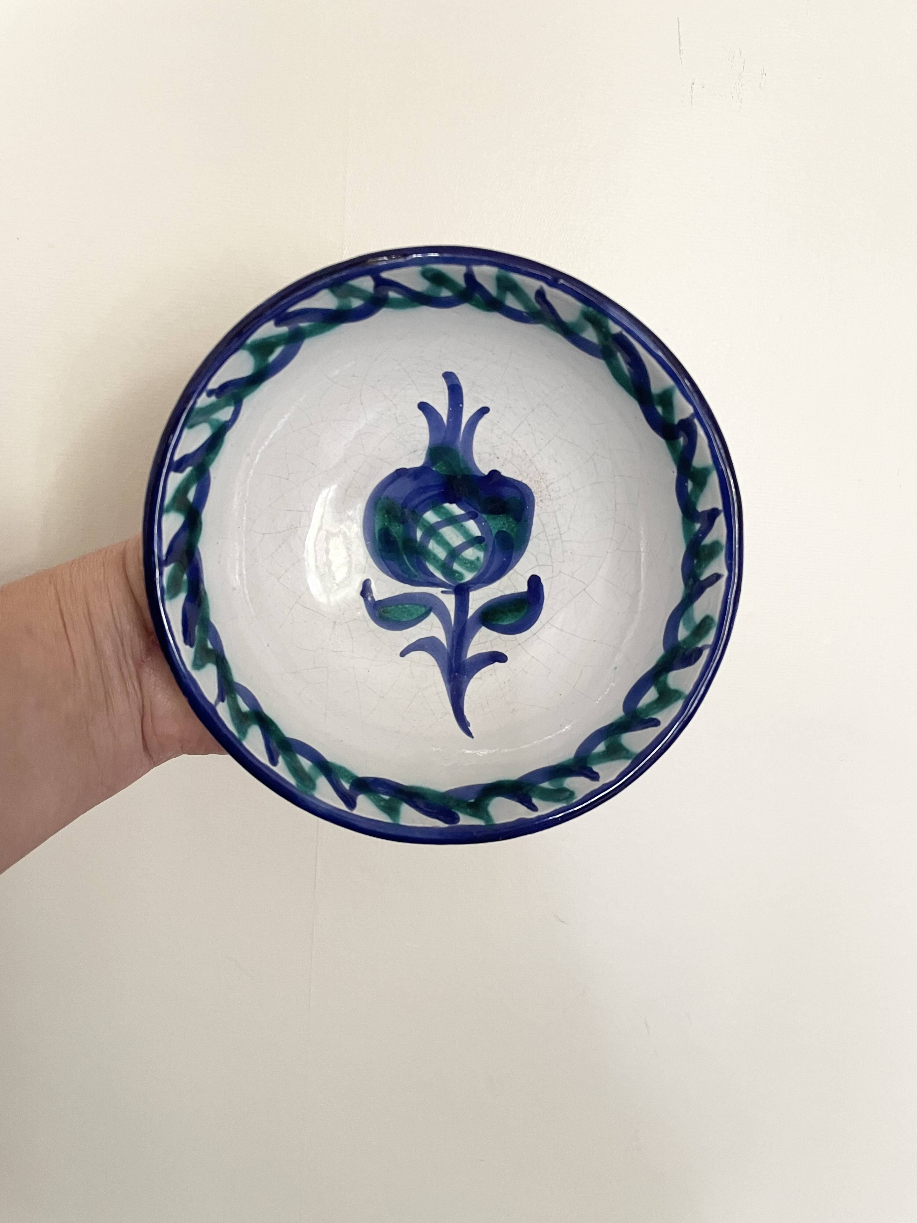 Fajalauza glazed terracotta bowls