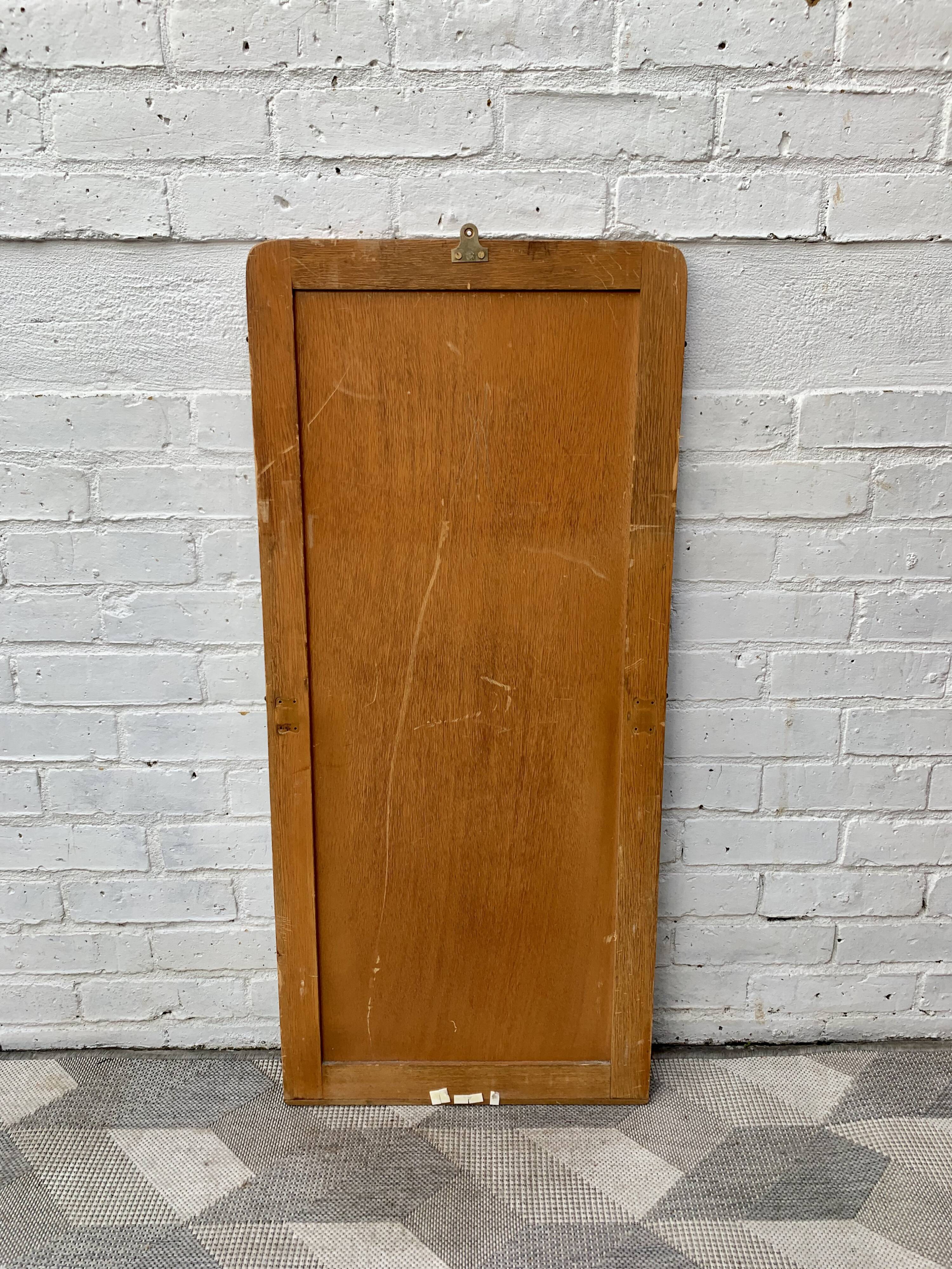 Vintage dressing wall mirror, 46x105cm