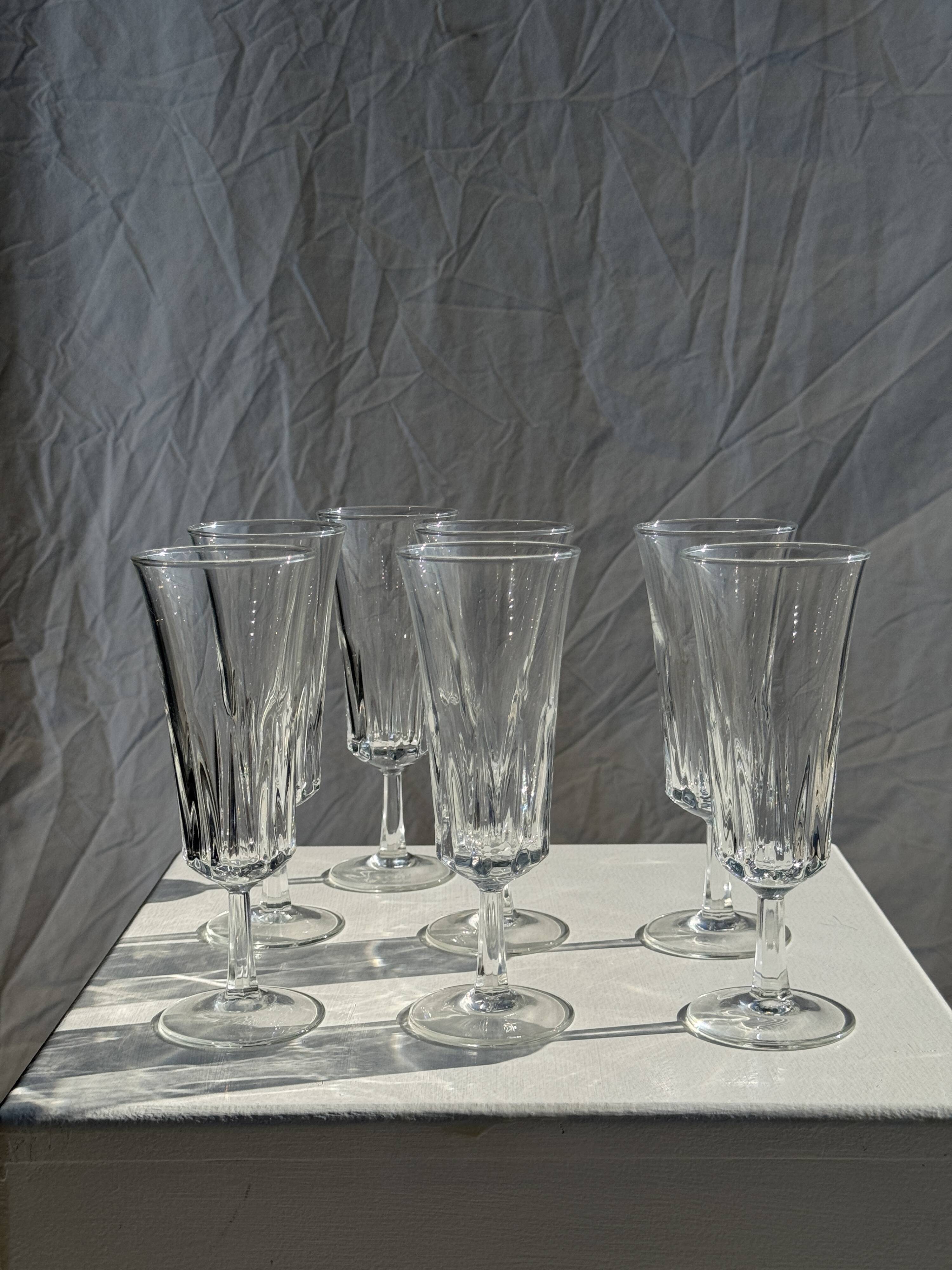 7 classic champagne flutes