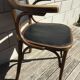 Baumann office armchair n°29 black around 1925