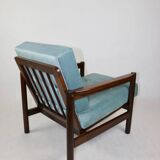 Light Blue Lounge Stobrawa Chair, 1970s